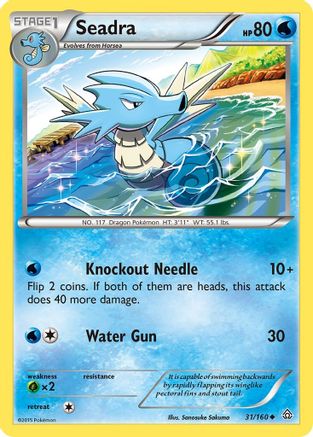 Seadra (31) - XY  Primal Clash