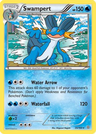 Swampert (35) - XY  Primal Clash