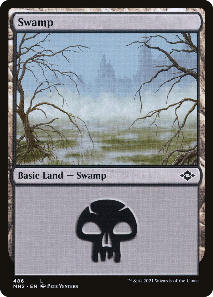 Swamp (486) Foil - Modern Horizons 2