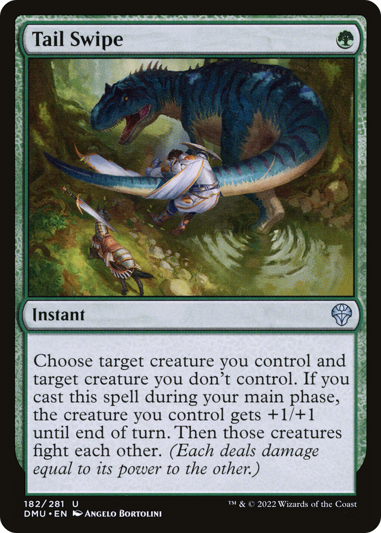 Tail Swipe [Dominaria United] Foil