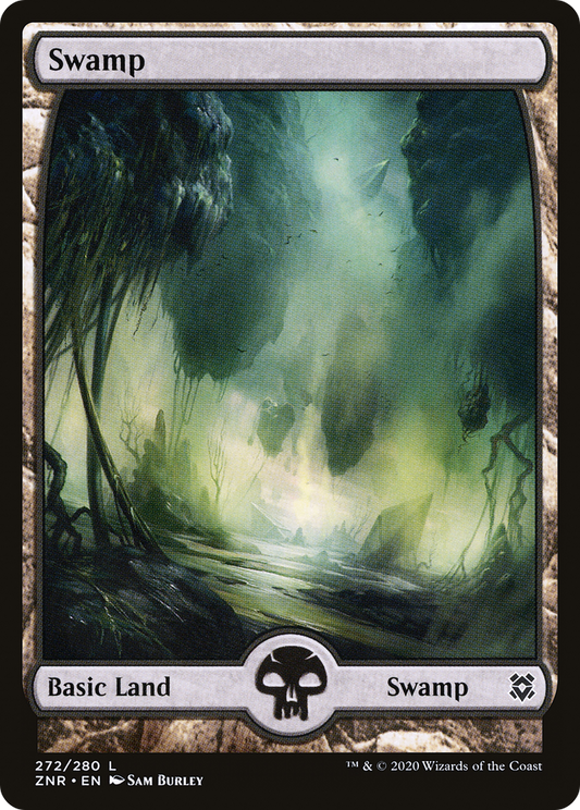 Swamp – Full Art (272) - Zendikar Rising