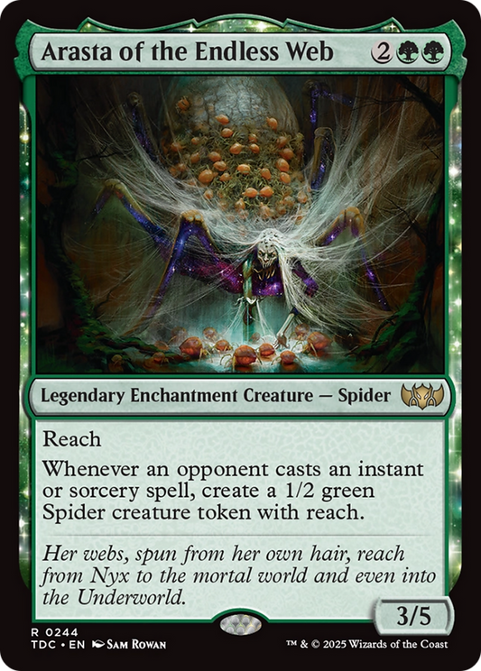 Arasta of the Endless Web (244) - Commander: Tarkir: Dragonstorm