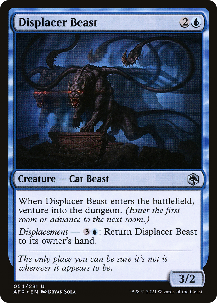 Displacer Beast (054) Foil - Adventures in the Forgotten Realms