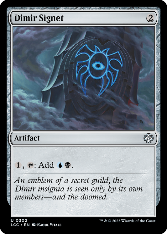 Dimir Signet (302) - The Lost Caverns of Ixalan Commander