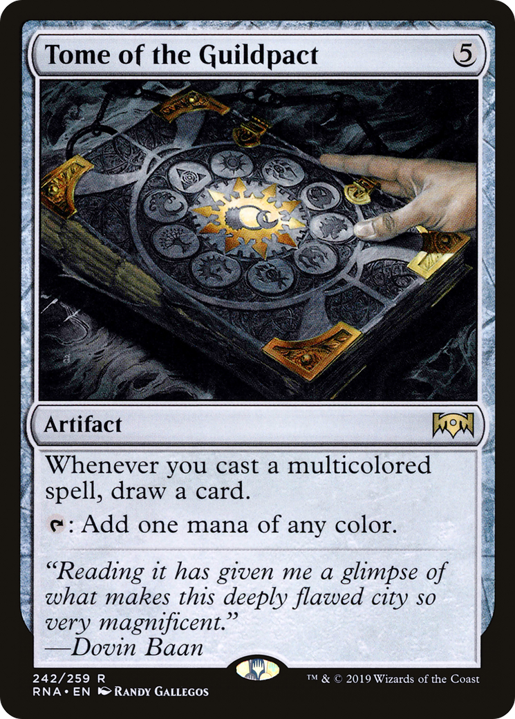 Tome of the Guildpact [Ravnica Allegiance] Foil