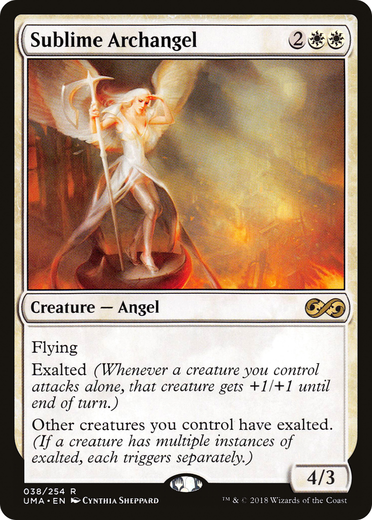 Sublime Archangel (038) Foil - Ultimate Masters