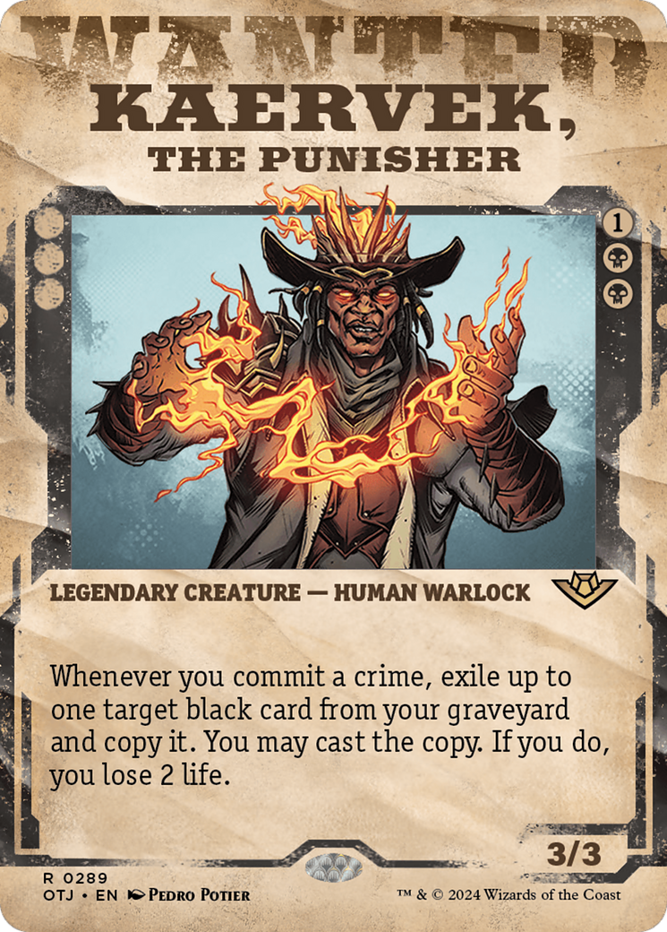 Kaervek, the Punisher (Showcase) (289) - Outlaws of Thunder Junction