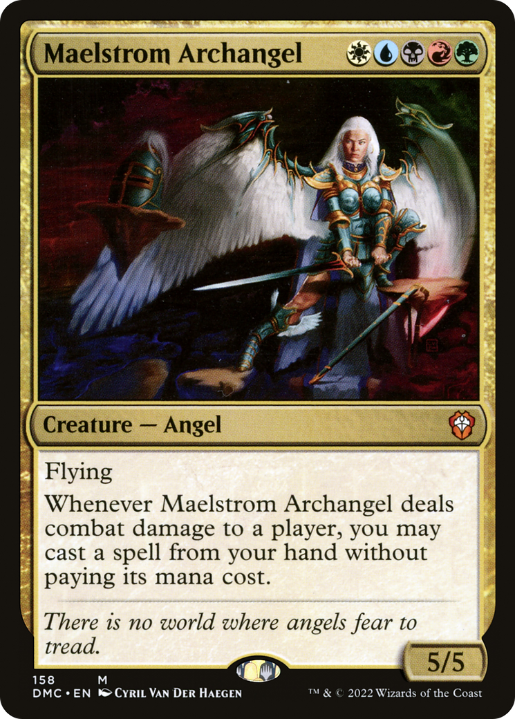 Maelstrom Archangel [Dominaria United Commander] | Silver Goblin