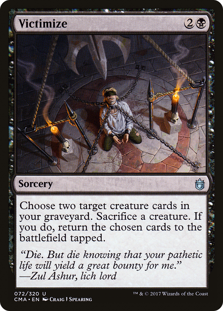 Victimize (072) - Commander Anthology