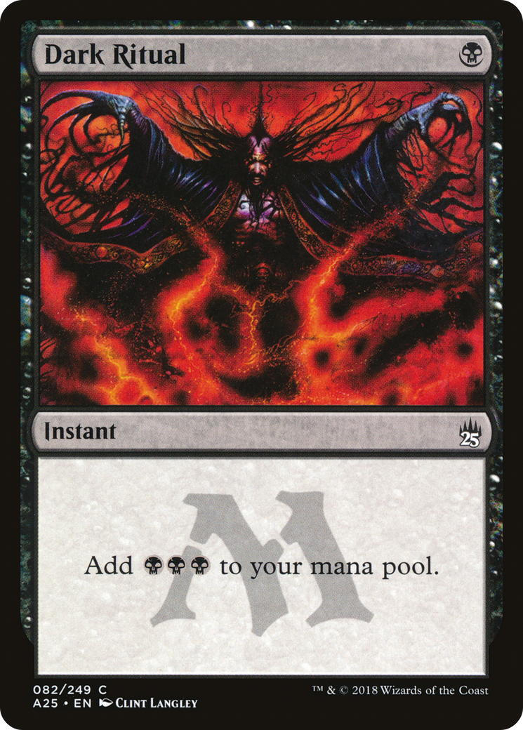 Dark Ritual (082) Foil - Masters 25