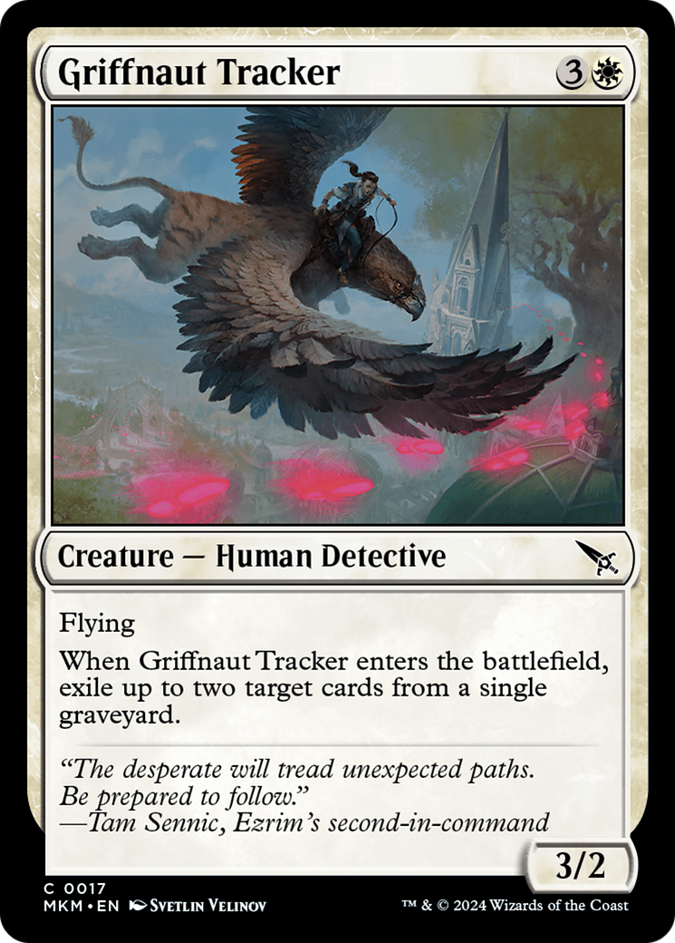 Griffnaut Tracker (017) Foil - Murders at Karlov Manor