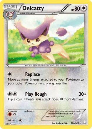 Delcatty (114/160) [XY: Primal Clash] Reverse Holofoil
