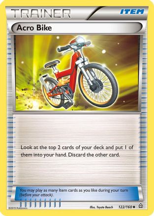 Acro Bike (122/160) [XY: Primal Clash] | Silver Goblin