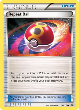 Repeat Ball (136) - XY  Primal Clash