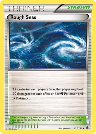 Rough Seas (137/160) [XY: Primal Clash] | Silver Goblin