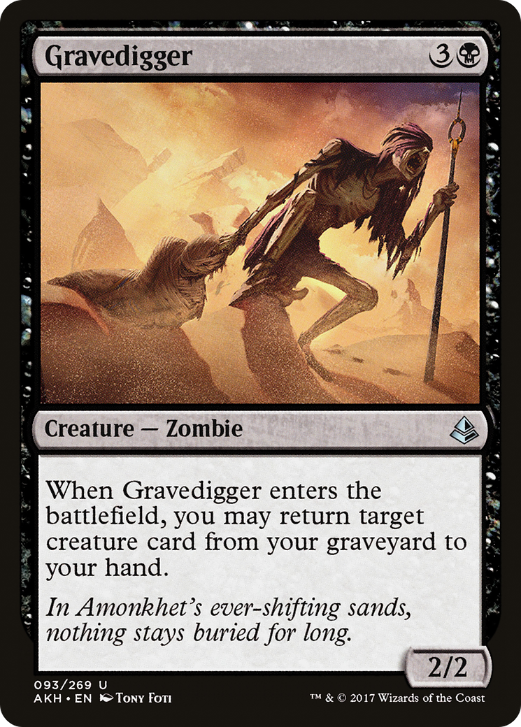Gravedigger (093) Foil - Amonkhet