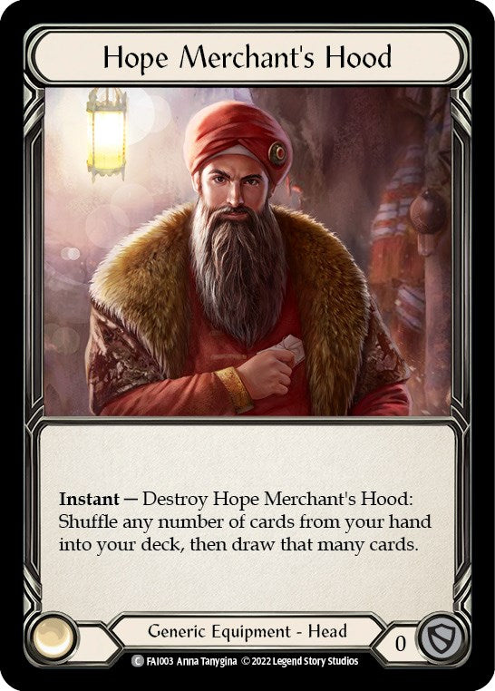 Hope Merchant's Hood [FAI003] (Uprising Fai Blitz Deck) | Silver Goblin