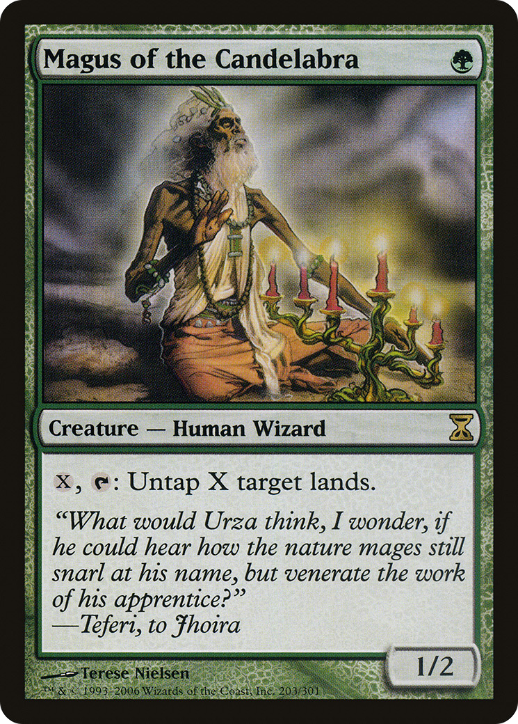 Magus of the Candelabra (203) Foil - Time Spiral