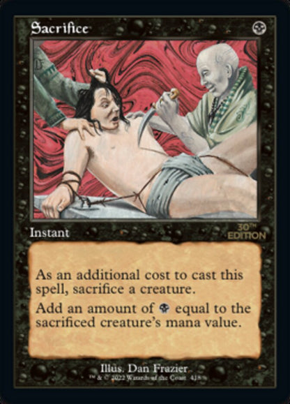 Sacrifice (Retro) (418) - 30th Anniversary Edition
