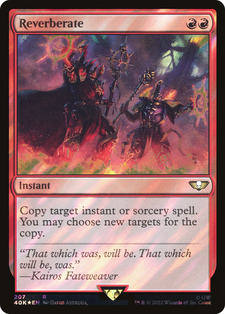 Reverberate (207) Surge Foil - Warhammer 40,000 Commander