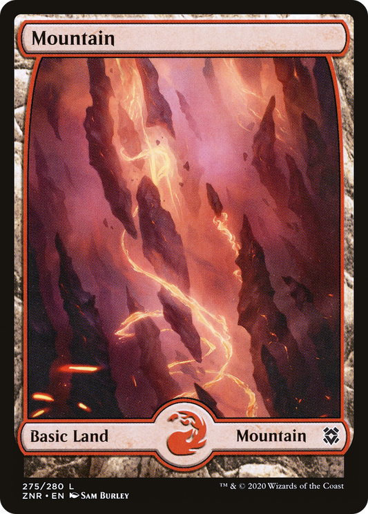 Mountain – Full Art (275) - Zendikar Rising