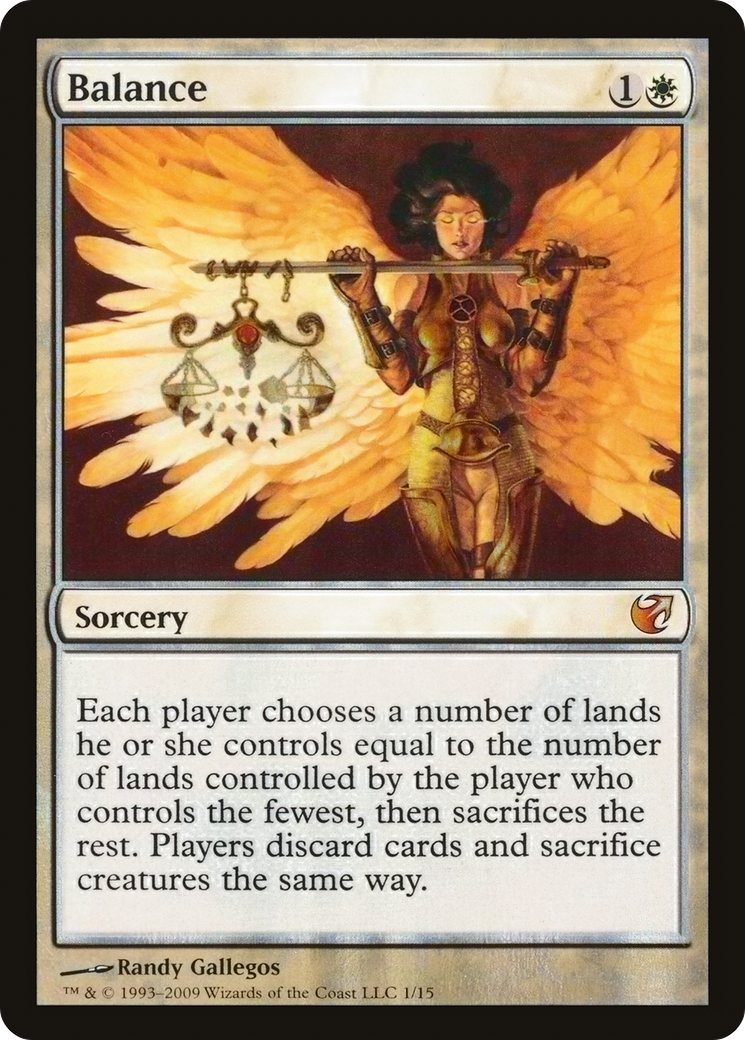 Balance (001) Foil - From the Vault: Exiled