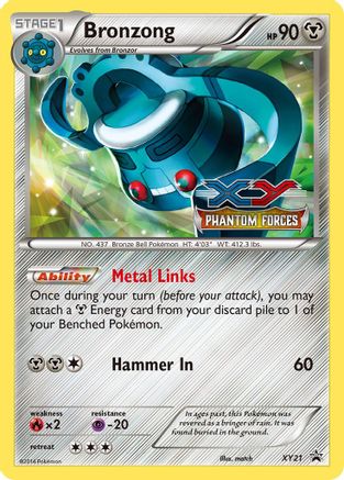 Bronzong - XY21 (Prerelease) (XY21) Holofoil - XY Promos