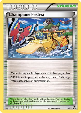 Champions Festival - XY27 (2014) (XY27) Holofoil - XY Promos