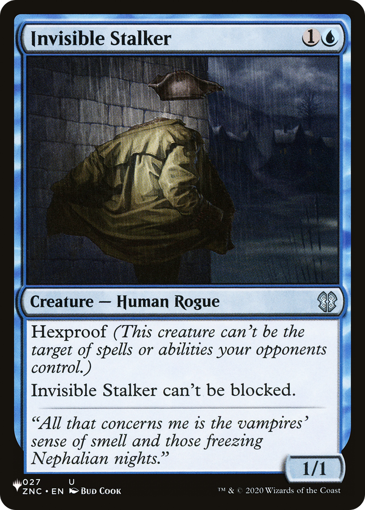 Invisible Stalker (ZNC-27) - The List