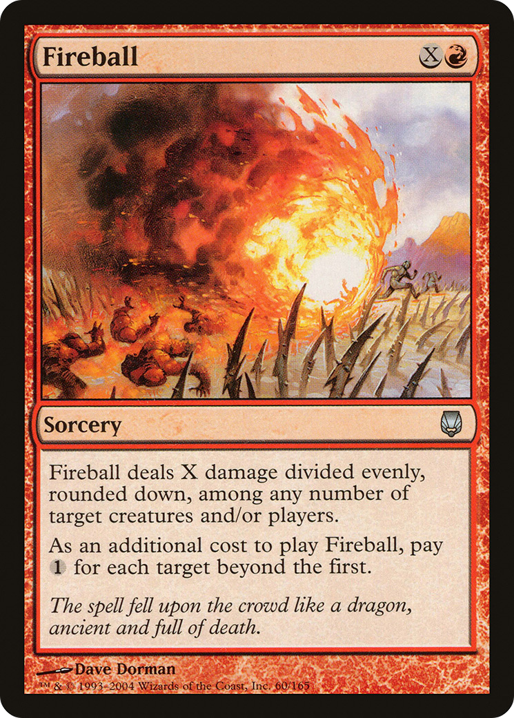 Fireball (060) Foil - Darksteel