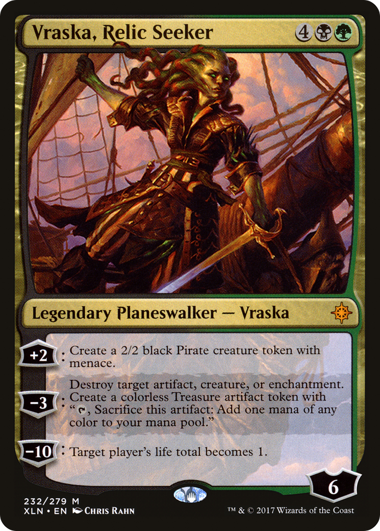 Vraska, Relic Seeker [Ixalan] | Silver Goblin