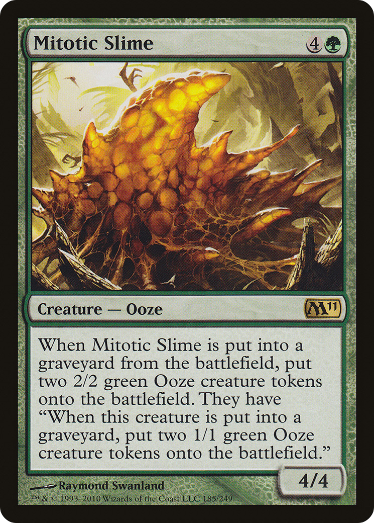 Mitotic Slime (185) Foil - Magic 2011