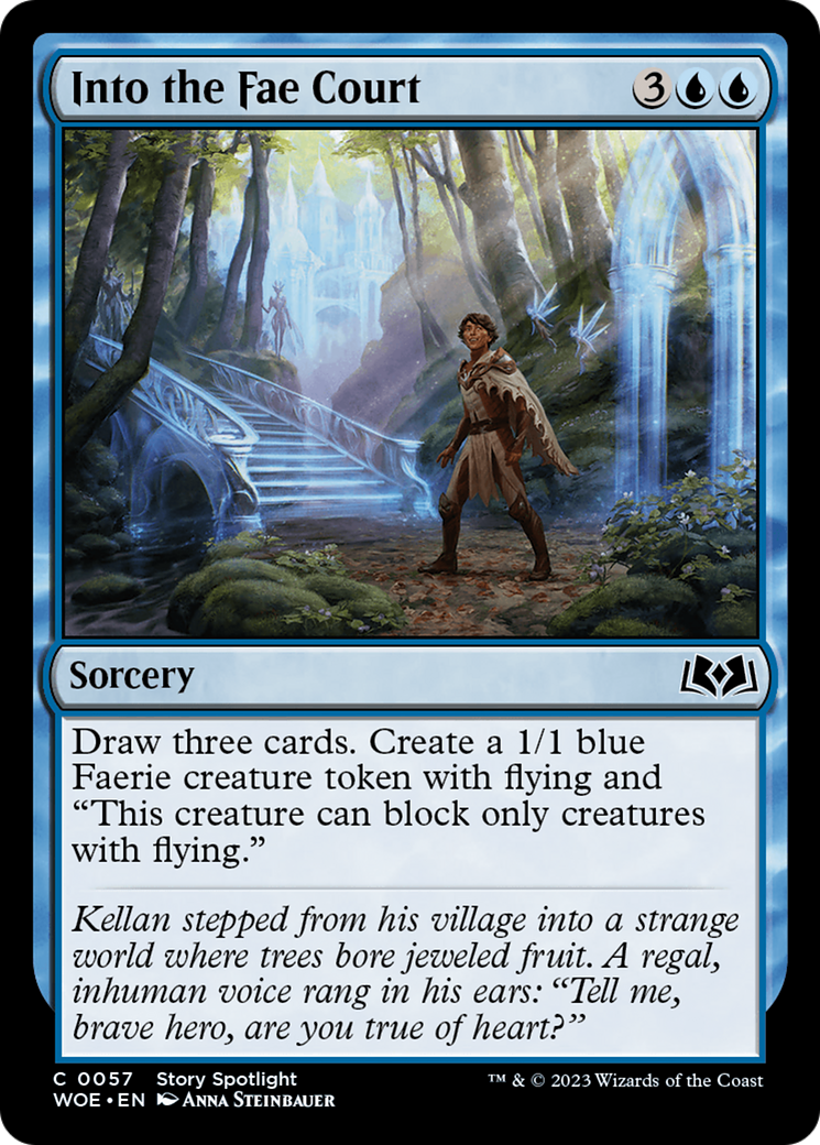 Into the Fae Court (057) Foil - Wilds of Eldraine