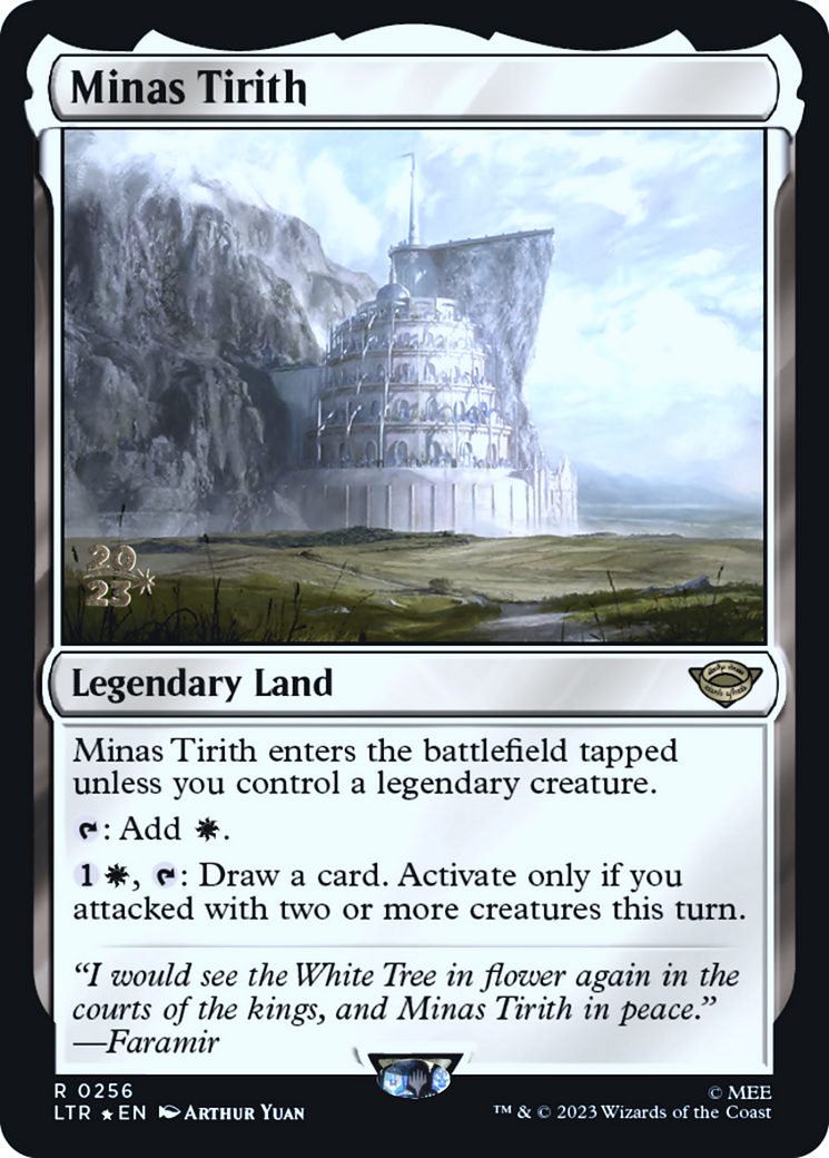 Minas Tirith (256s) Foil - Tales of Middle-earth Promos
