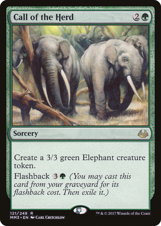 Call of the Herd [Modern Masters 2017] Foil