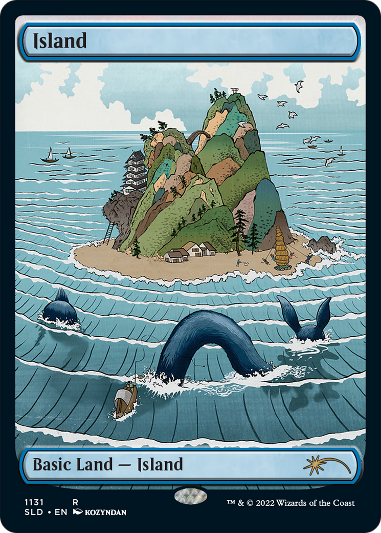 Island (1131) (Full-Art) [Secret Lair Drop Series] Foil