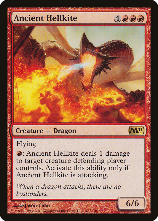Ancient Hellkite (122) Foil - Magic 2011