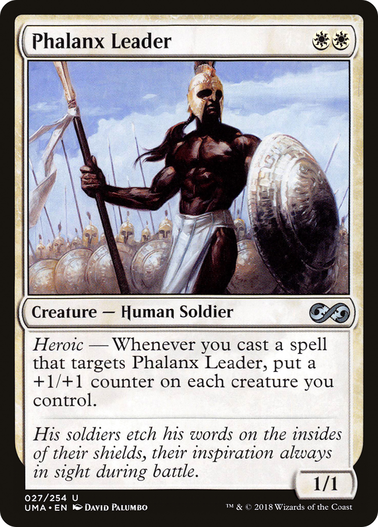 Phalanx Leader (027) Foil - Ultimate Masters