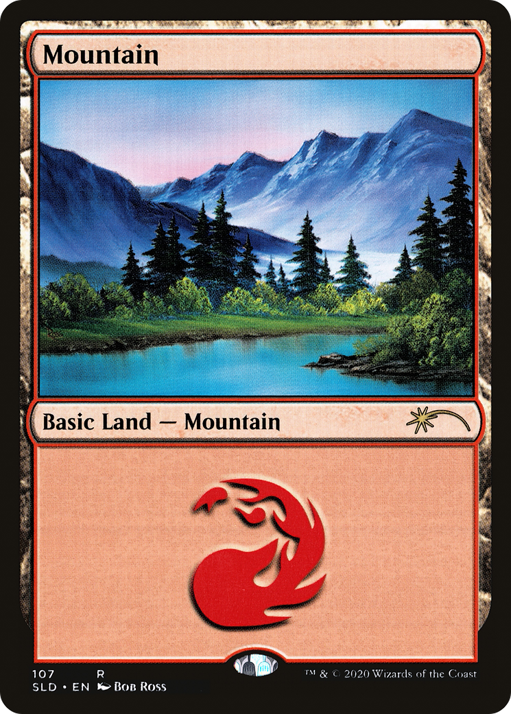 Mountain (107) Foil - Secret Lair Drop