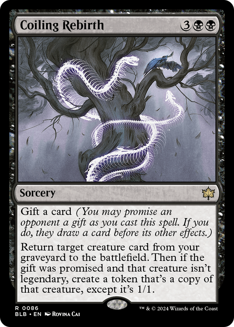Coiling Rebirth [Bloomburrow] Foil