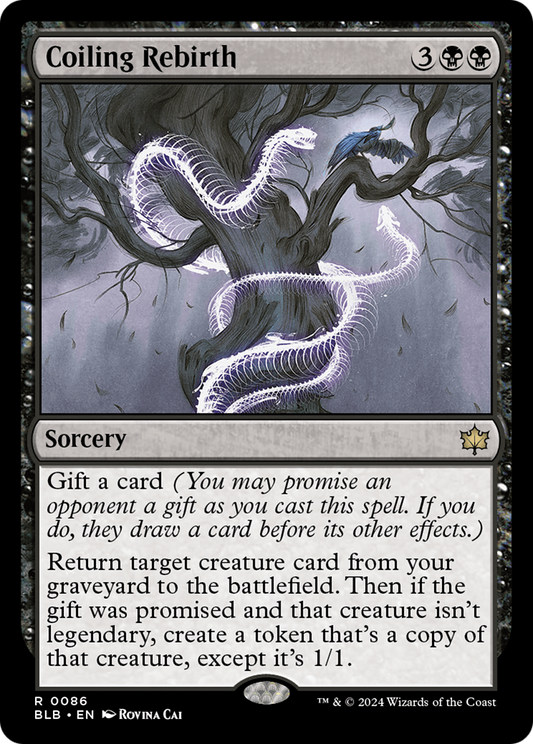Coiling Rebirth [Bloomburrow] Foil
