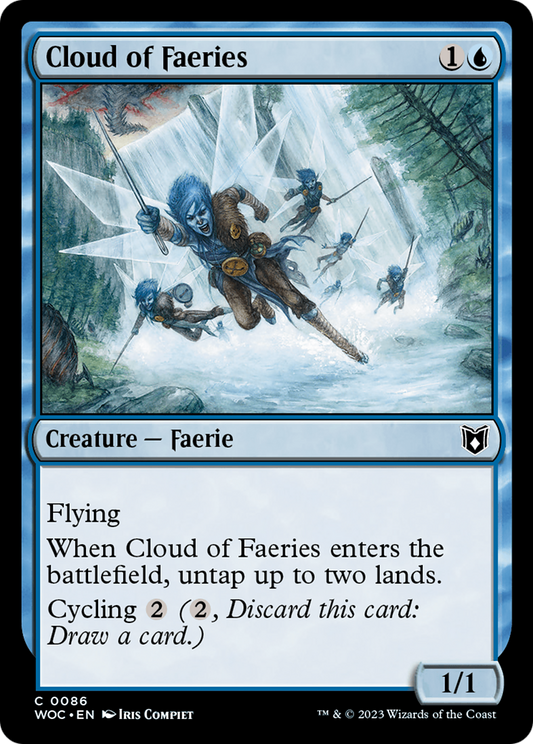 Cloud of Faeries (086) - Wilds of Eldraine Commander
