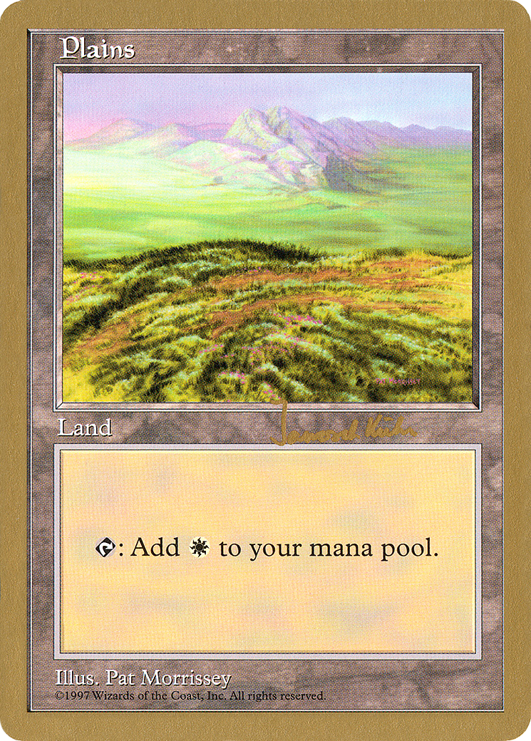 Plains (437) - 1997 Janosch Kuhn (5ED) (Retro) - World Championship Decks 1997
