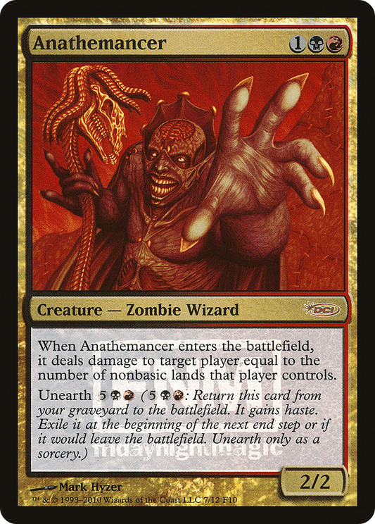 Anathemancer (007) Foil - Friday Night Magic 2010