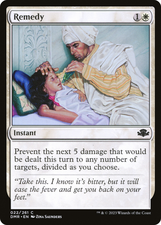Remedy [Dominaria Remastered] Foil