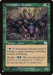 Venomspout Brackus [The List Reprints] | Silver Goblin