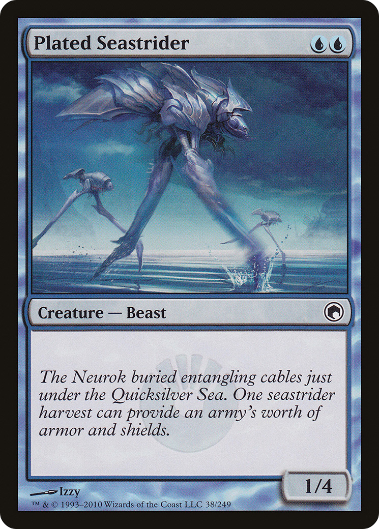 Plated Seastrider (038) - Scars of Mirrodin