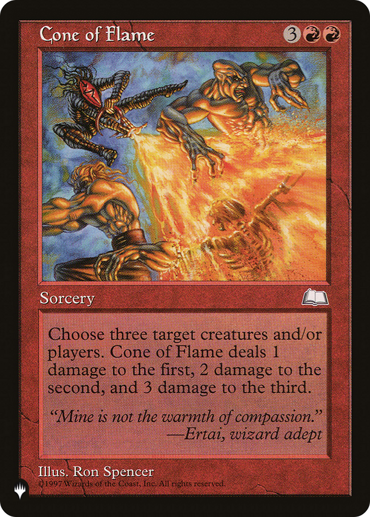 Cone of Flame [The List] | Silver Goblin