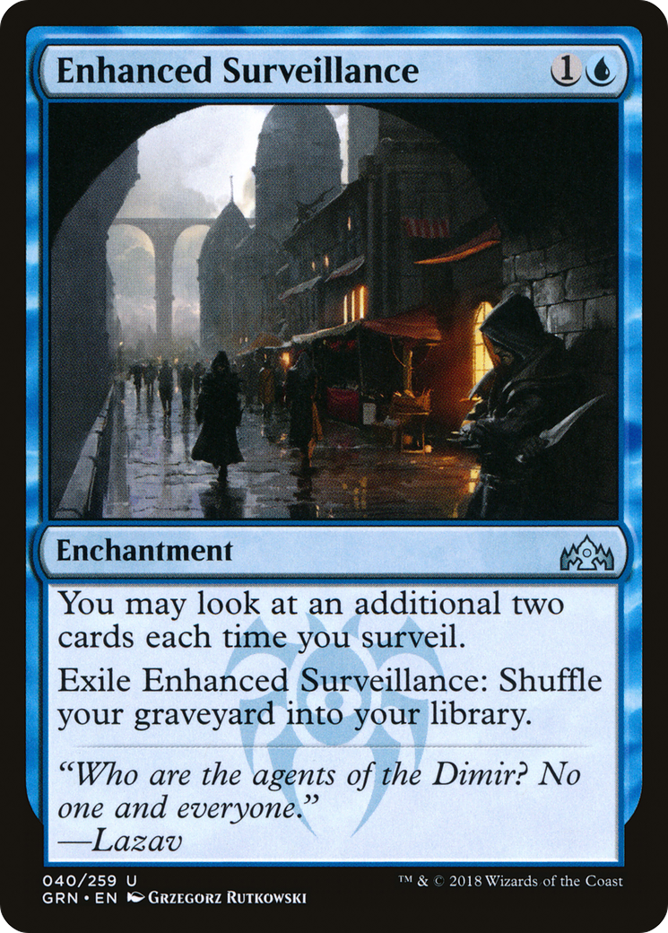 Enhanced Surveillance (040) Foil - Guilds of Ravnica