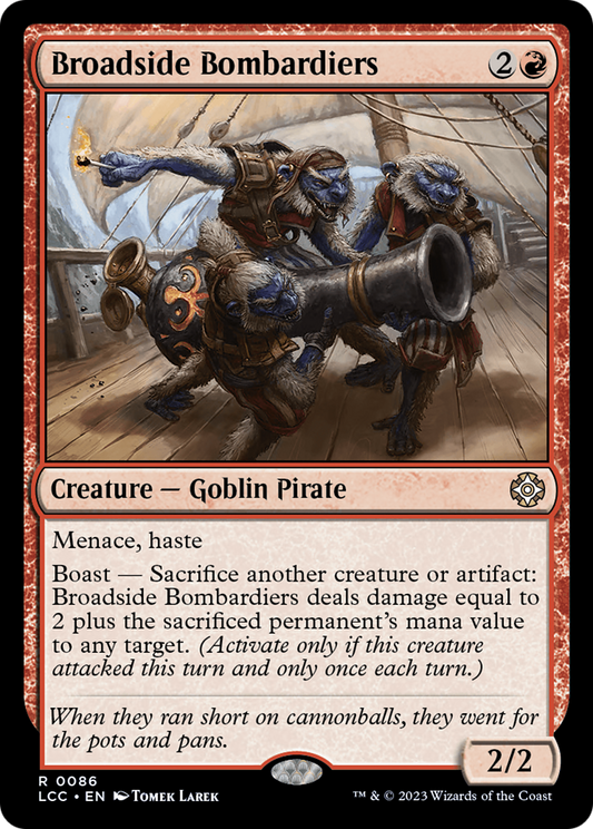 Broadside Bombardiers (086) - The Lost Caverns of Ixalan Commander